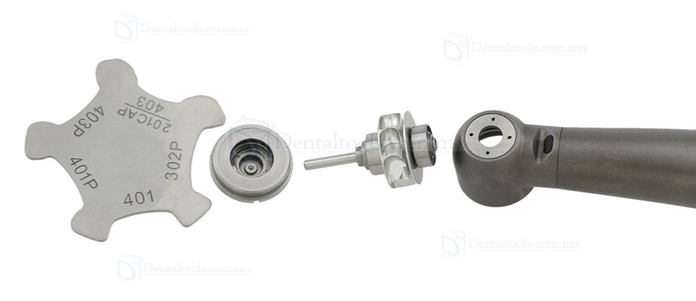 BEING Ti MAX Turbina de fibra óptica compatible con KaVo MULTIflex LUX BEING Ti MAX Turbina de fibra óptica compatible con KaVo MULTIflex LUX