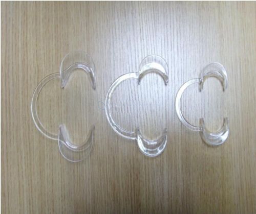 20 PCS Retractor de Labios y Mejillas para Odontología Lanqueamiento Dental C-SHAPE Tamaño M