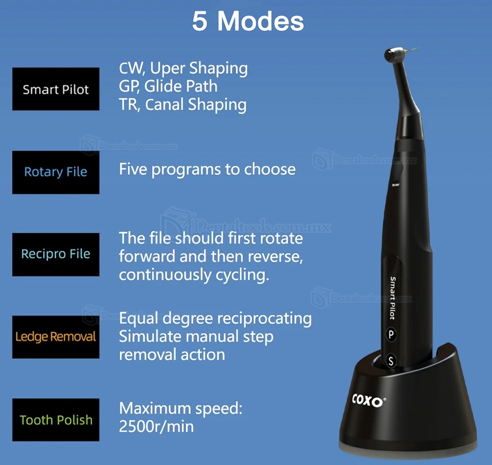 YUSENDENT COXO C-Smart Mini AP+ Endomotor inalámbrico con localizador de ápice YUSENDENT COXO C-Smart Mini AP+ Endomotor inalámbrico con localizador de ápice