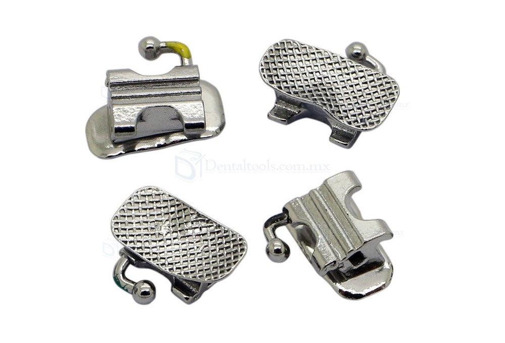 80Pcs Caja Ortodoncia Convertible Tubo Bucal Vinculación MBT 0.022 1er Molar