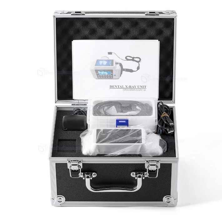 Máquina de rayos X dental portátil con kit de sensor intraoral