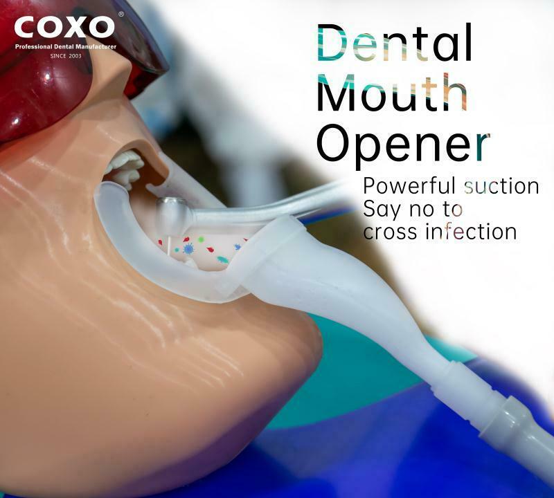 10 Abrebocas Dentales COXO con Retractor de Labios y Mejillas y Aspiración de Aerosoles