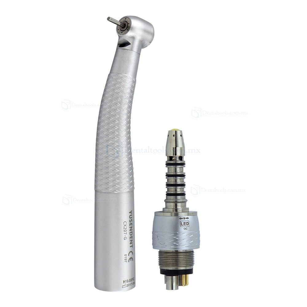 YUSENDENT Pieza De Mano De Fibra Óptica con Sirona Multiflex Acoplamento CX207-GS-SPQ