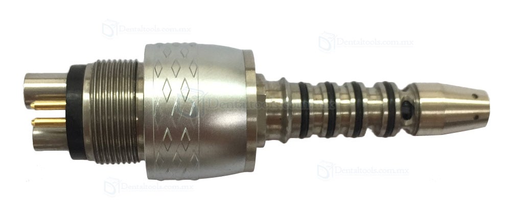 YUSENDENT® Torque Push Fibra Pieza de mano CX207-GS-TP de 6 agujeros Quick Conector