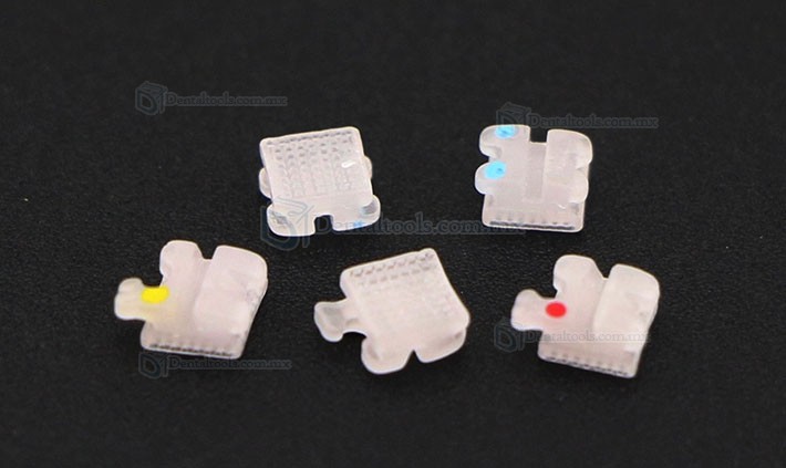 Dental Ortodoncia Brackets de Metal Tirantes Mini Roth 022 3 4 5 Ganchos