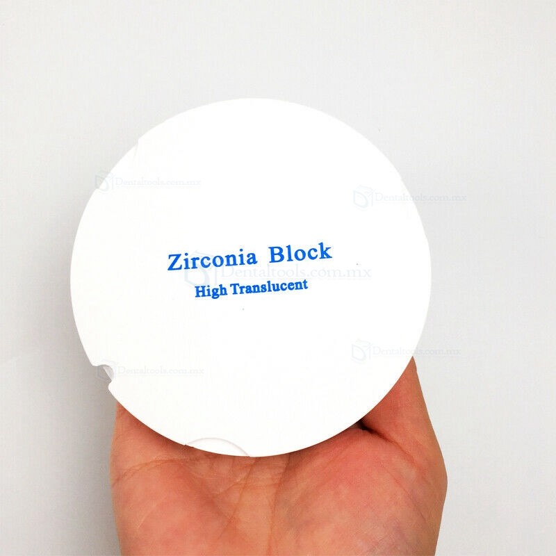 Material de bloques de cerámica de circonio dental para el sistema ZirkonZahn OD95mm ST/HT