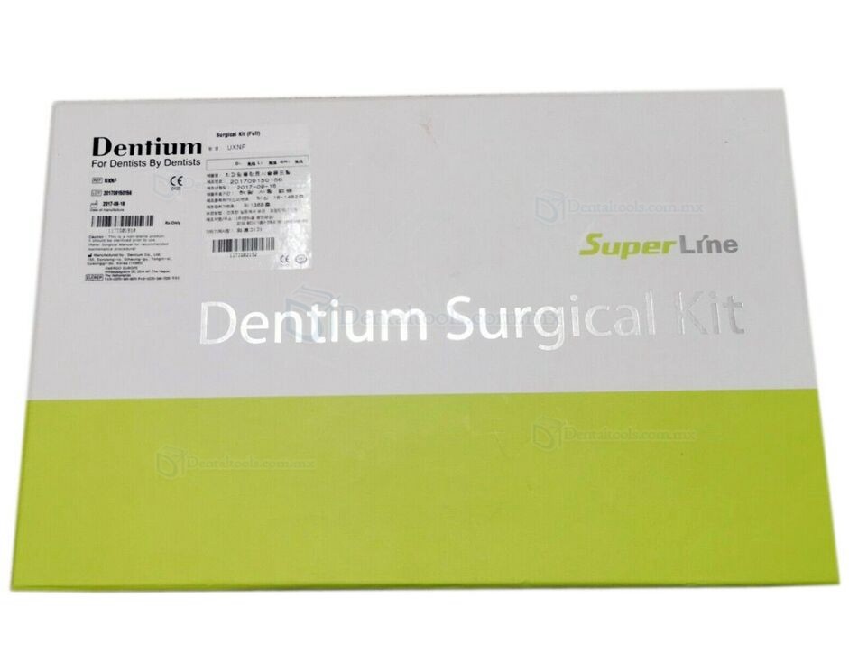 Dentium UXIF SuperLine Kit de instrumentos de cirugía de implantes dentales