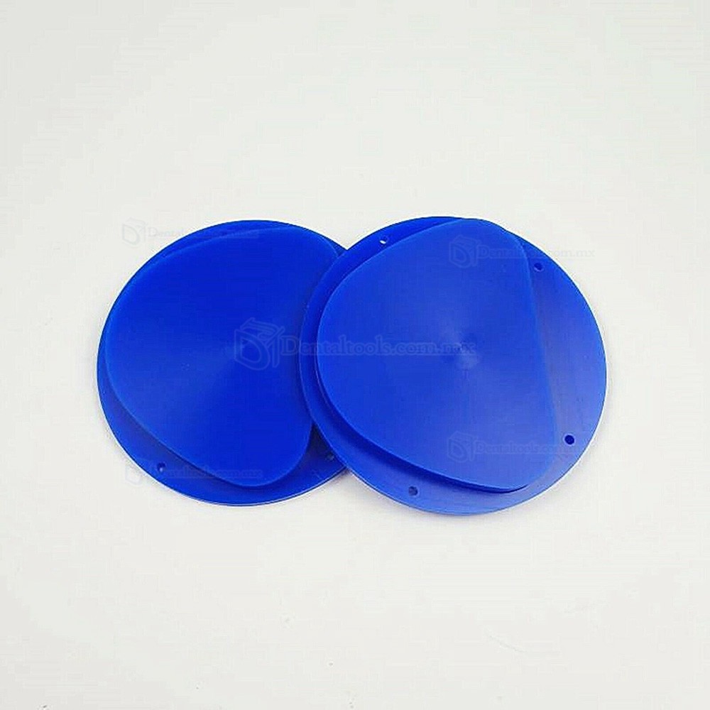 10 Pcs 89*71*25mm Bloques de discos de cera dental para sistema Amann Girrbach