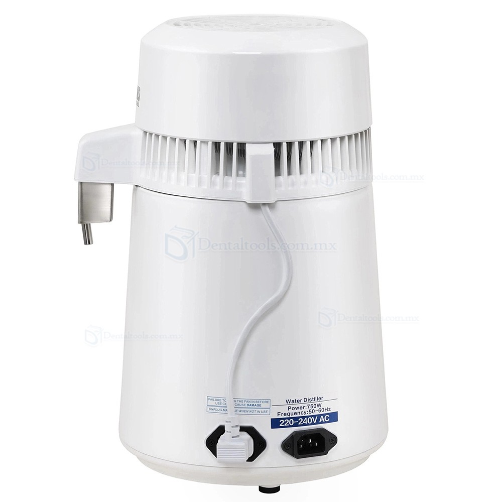 Fomos AQUA Destilador de Agua de 4L y 750W para Uso Dental Fomos AQUA Destilador de Agua de 4L y 750W para Uso Dental