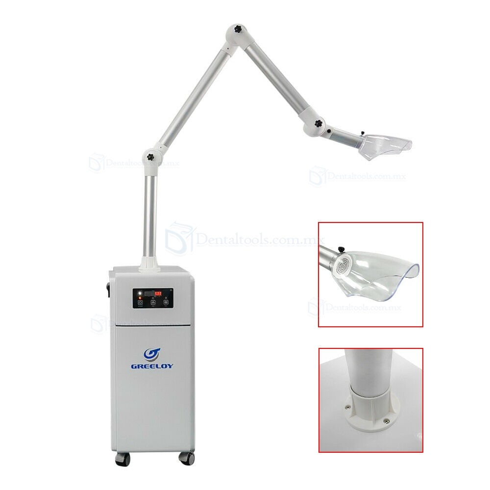 GREELOY Unidad de succión dental extraoral dispositivo de sistema de vacío extractor de aerosol oral extractor GS-E1000