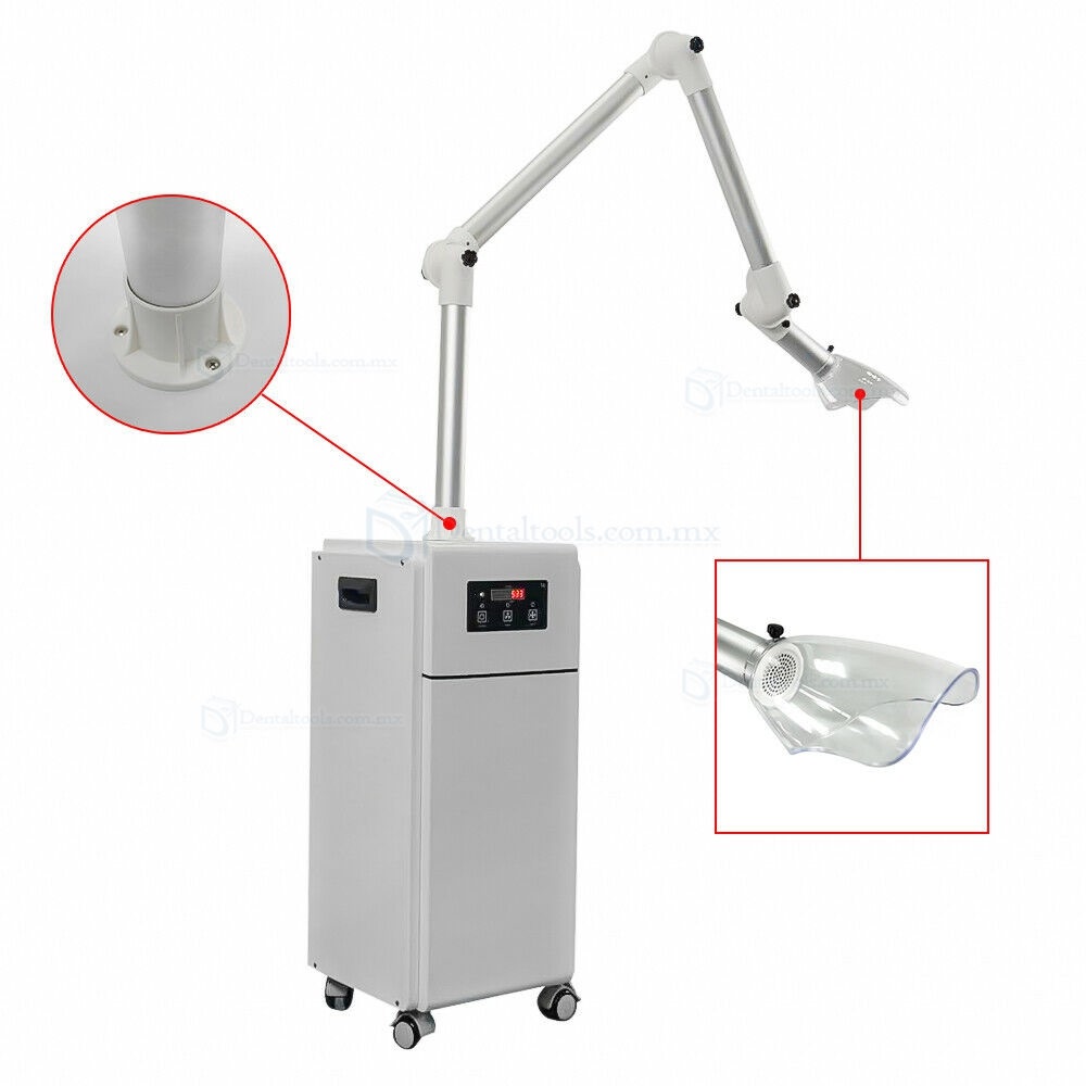 GREELOY Unidad de succión dental extraoral dispositivo de sistema de vacío extractor de aerosol oral extractor GS-E1000