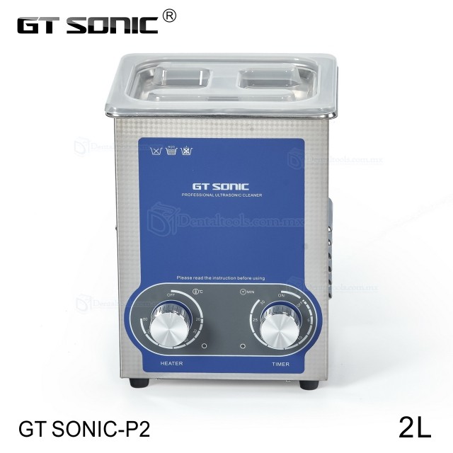 GT SONIC Serie P Limpiador Ultrasónico de 2L a 27L con Potencia Ajustable y Calentamiento GT SONIC Serie P Limpiador Ultrasónico de 2L a 27L con Potencia Ajustable y Calentamiento
