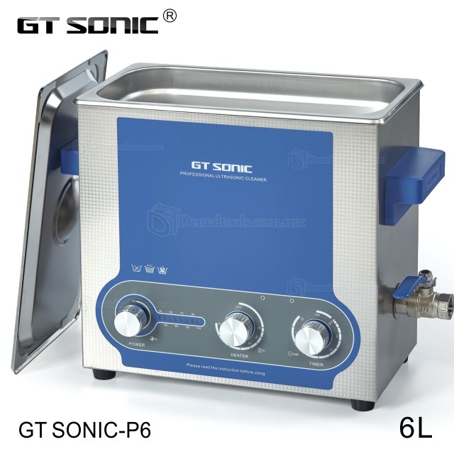 GT SONIC Serie P Limpiador Ultrasónico de 2L a 27L con Potencia Ajustable y Calentamiento GT SONIC Serie P Limpiador Ultrasónico de 2L a 27L con Potencia Ajustable y Calentamiento
