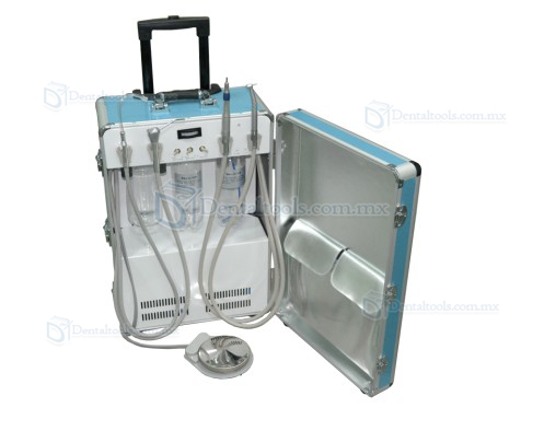 Greeloy® Unidad portátil GU-P204 + Dental Aire Escalador + YUSENDENTO® Pieza de Mano Kit