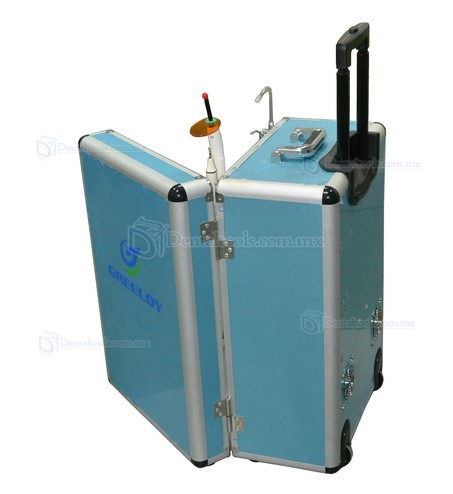 Unidad Portátil GU-P206 + Dental Air Polisher + Adjustable Operatory Chair + Portable Folding Chair