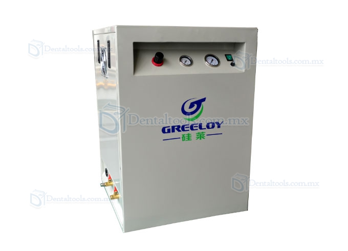 Greeloy® 800W Compresor De Aire Dental GA-81XY Con Dryer y Silent Cabinet