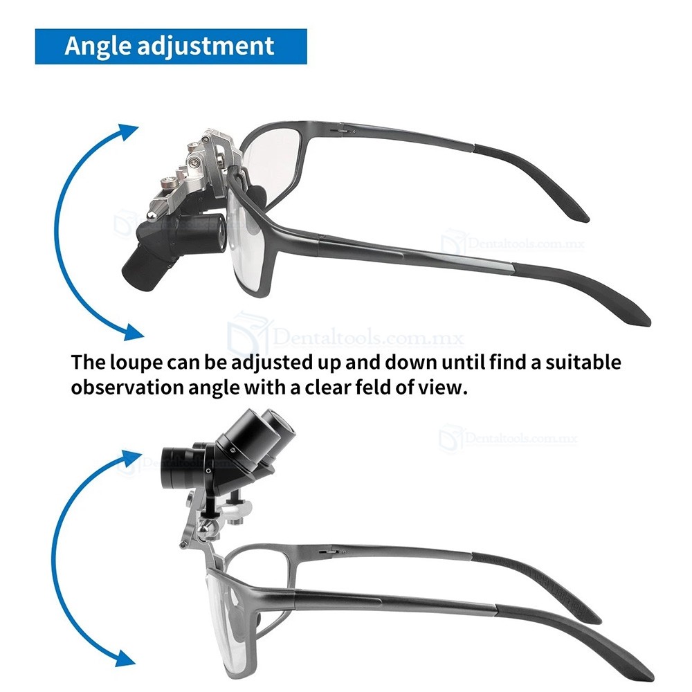 Lupa Quirúrgica Dental Ergonómica Abatible 4.0X/5.0X/6.0X con Distancia 350-450mm Lupa Quirúrgica Dental Ergonómica Abatible 4.0X/5.0X/6.0X con Distancia 350-450mm