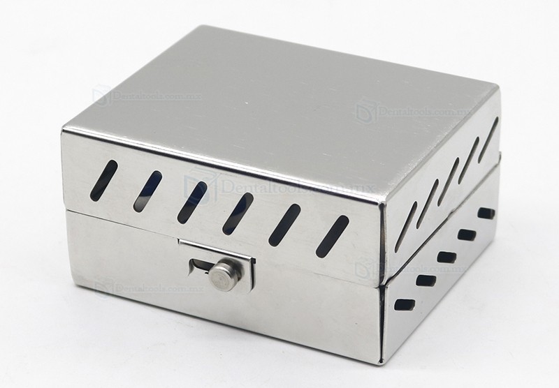 Nichrominox Caja mediana de acero inoxidable para instrumental de implantes Nichrominox Caja mediana de acero inoxidable para instrumental de implantes