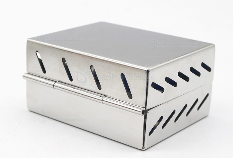 Nichrominox Caja mediana de acero inoxidable para instrumental de implantes Nichrominox Caja mediana de acero inoxidable para instrumental de implantes