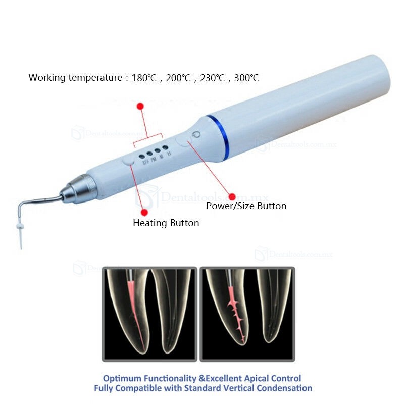 Dental Inalámbrico Pluma De Obturacion Gutapercha Endodoncia 