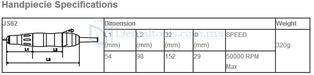 JSDA® Micromotores sin Escobillas 5,0000rpm JD3G