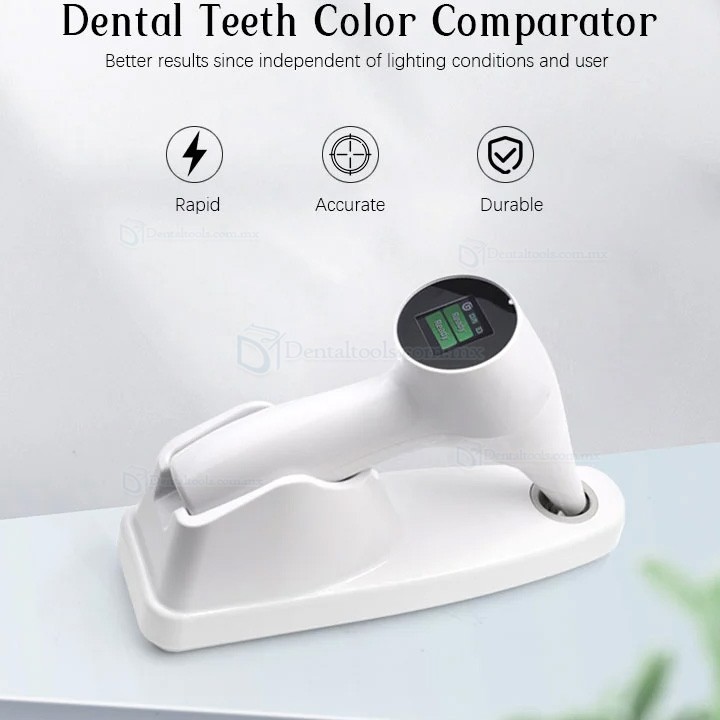 JG-7 Kit de color&iacute;metro dental digital con pantalla LED