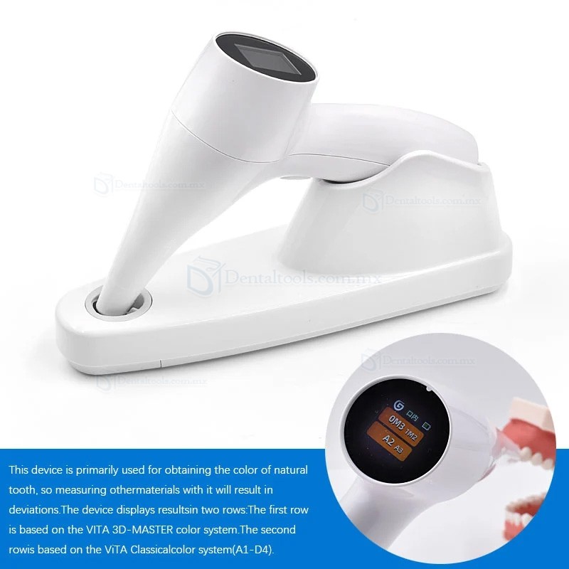 JG-7 Kit de color&iacute;metro dental digital con pantalla LED