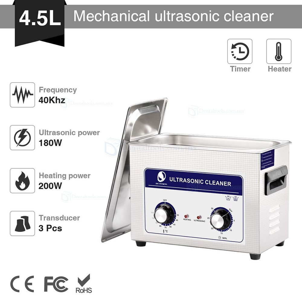 Limpiador ultrasónico A6L Laboratorio Máquina de limpieza de ultrasonido  Ultra Sonic Tanque Instrumento de acero inoxidable para productos