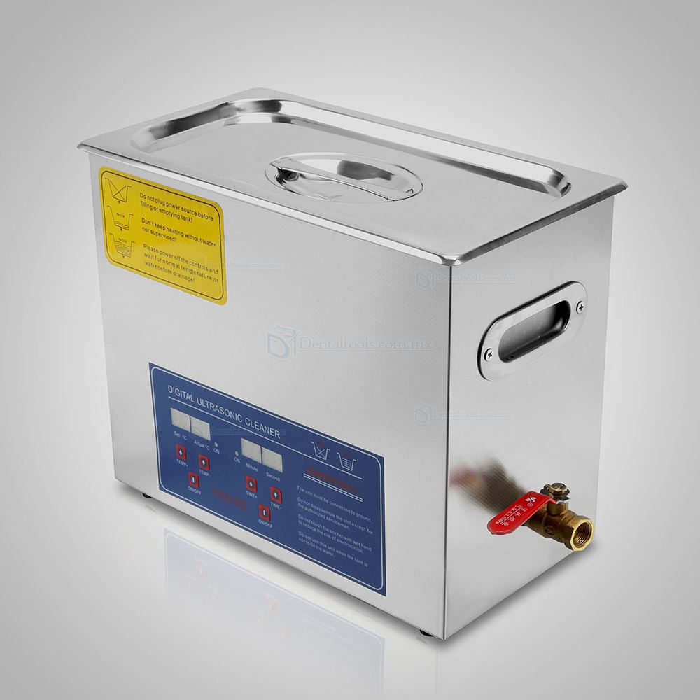 6L Estándar Limpiadora Ultrasónica Digital de Acero Inoxidable SUS304 JPS-20A