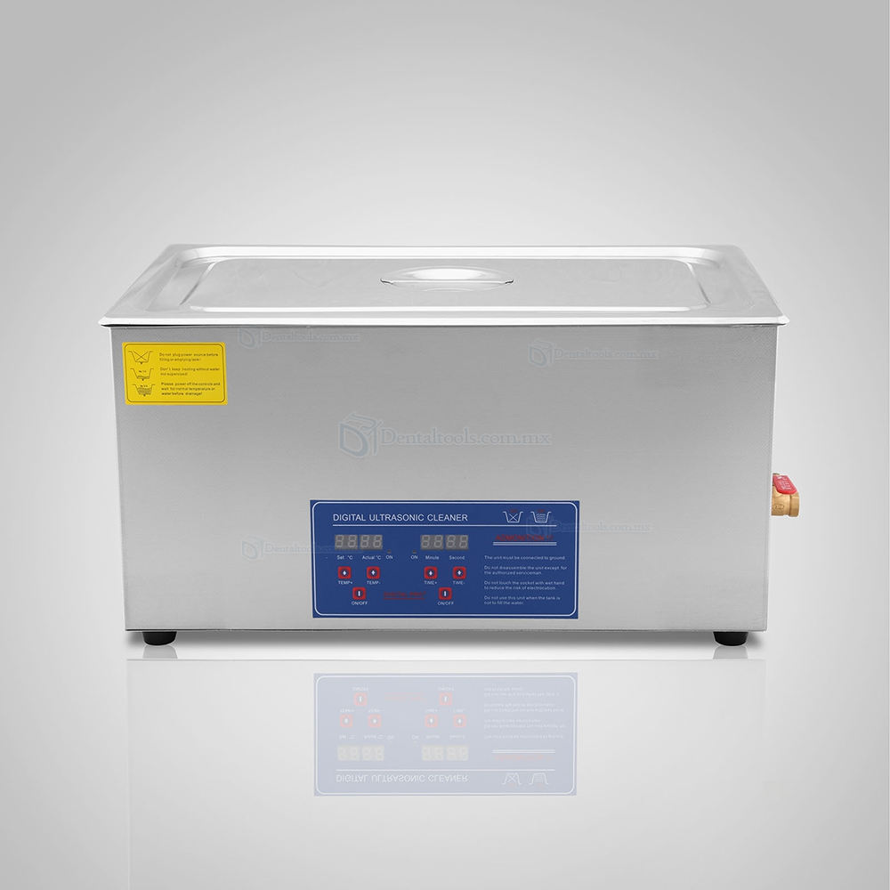 22L Gran Capacidad Máquina Limpiadora Ultrasónica de Acero Inoxidable SUS304 JPS-80A