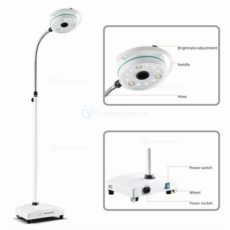 KWS® KD-2012D-3 Lámpara quirúrgica sin sombras LED Dental