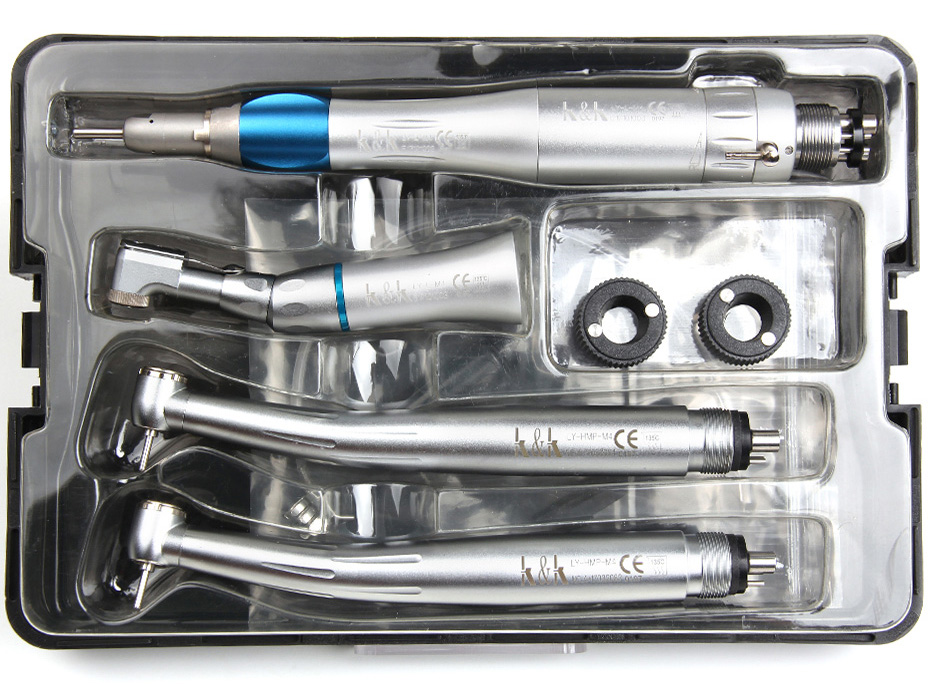 LY-L201 Kit de piezas de mano de turbina de baja y alta velocidad para unidad de sillón dental