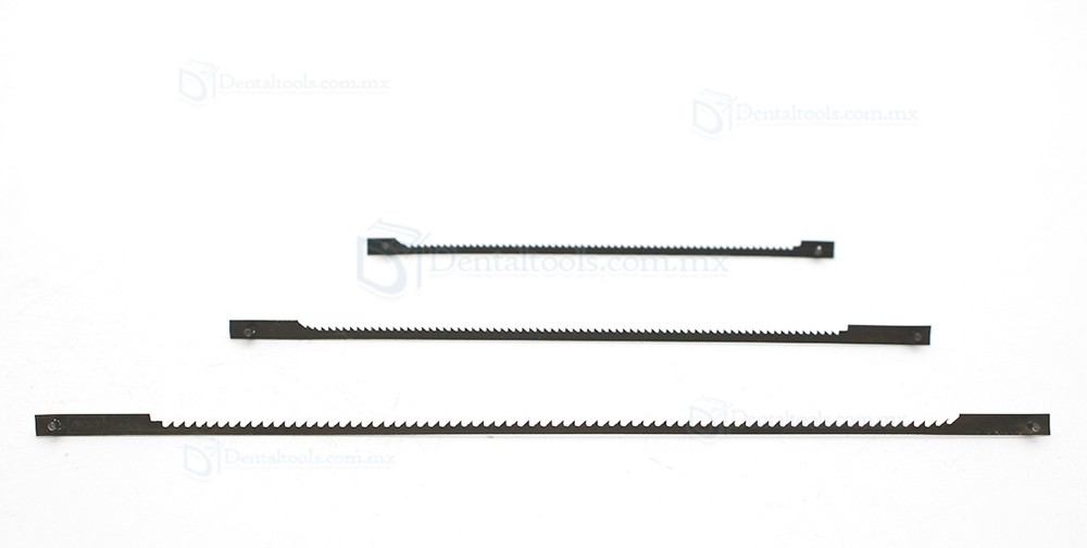 Sierra para yeso de laboratorio dental en versión larga o corta Sierra para yeso de laboratorio dental en versión larga o corta