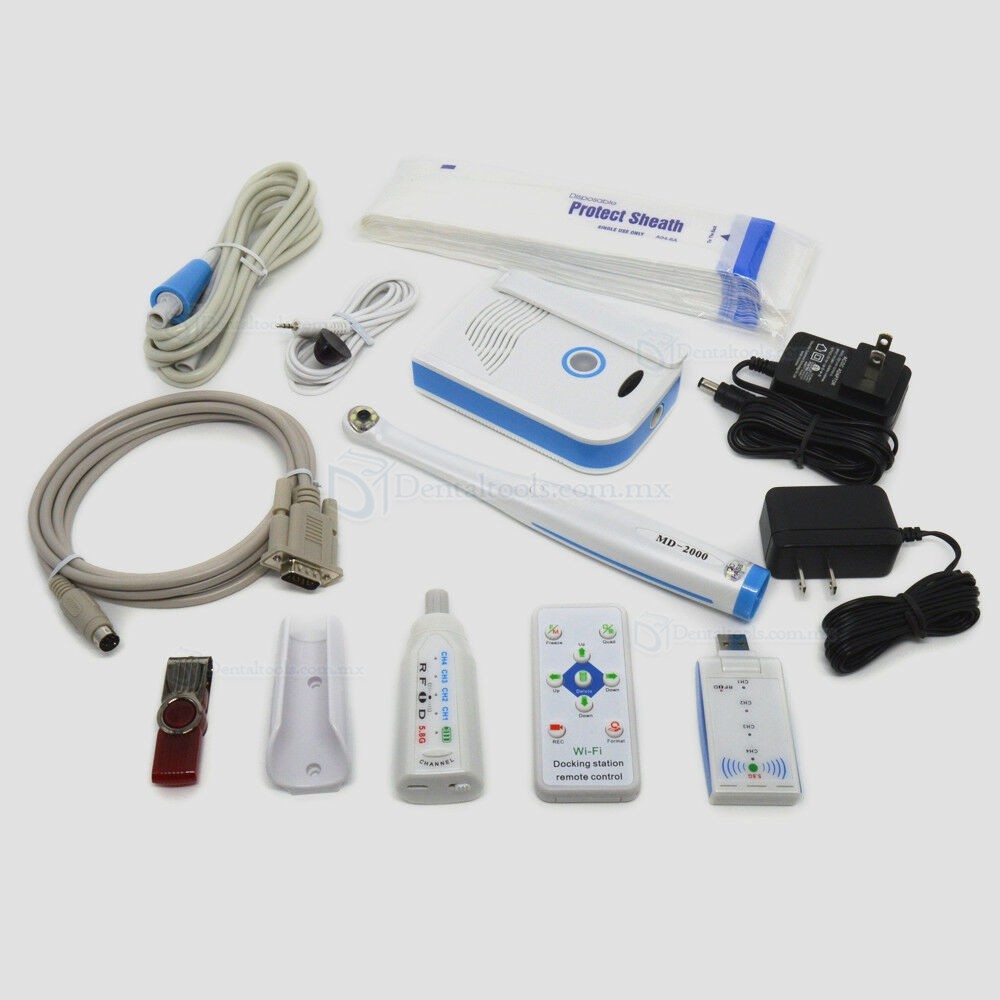 MD2000AW Cámara intraoral WiFi con sensor CCD Sony de 2MP MD2000AW Cámara intraoral WiFi con sensor CCD Sony de 2MP