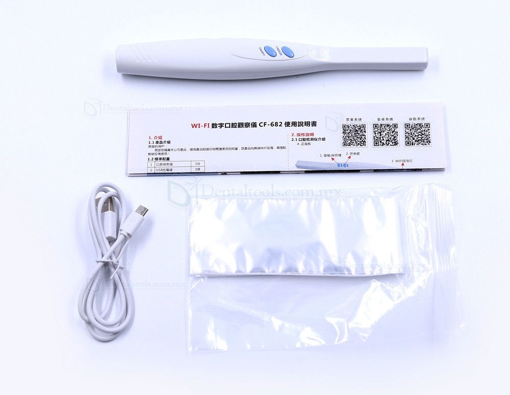 Super Cam CF-682 Cámara intraoral inalámbrica con WiFi Super Cam CF-682 Cámara intraoral inalámbrica con WiFi