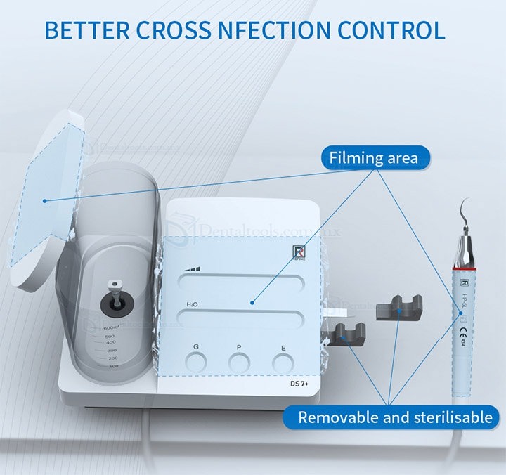 Refine MaxPiezo7/DS7 Dental Ultrasonic Scaler with Water Bottle Compatible EMS/SATELEC