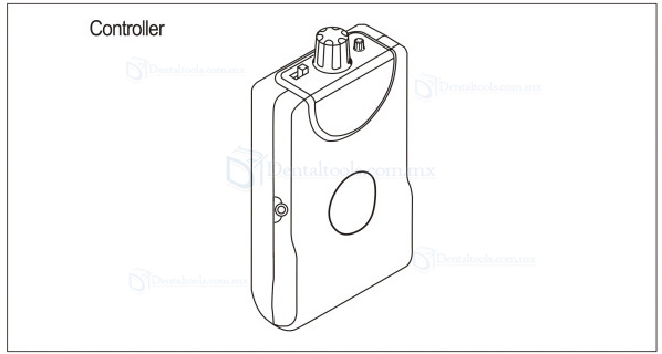 Maisilao® Portátil Micromotor Dental M1-E Monobloc Pieza de Mano 30,000rpm