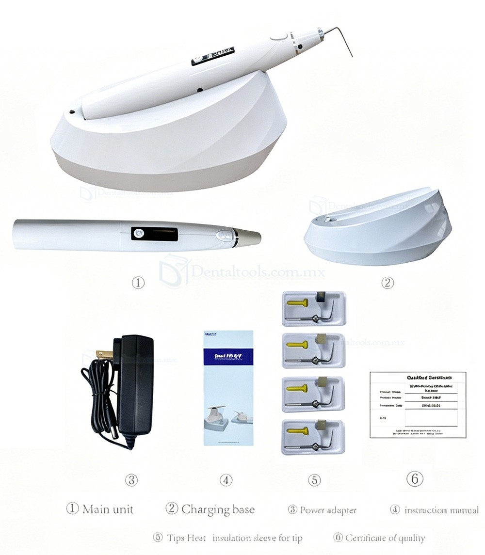 Mecco Fill-P Pluma térmica inalámbrica para obturación endodóntic Mecco Fill-P Pluma térmica inalámbrica para obturación endodóntic