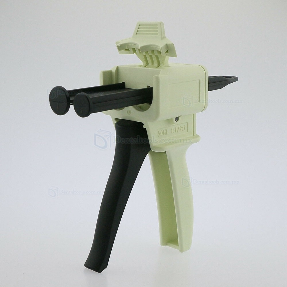 Pistola dispensadora para impresión dental en versiones 1:1 2:1 4:1 y 10:1 Pistola dispensadora para impresión dental en versiones 1:1 2:1 4:1 y 10:1