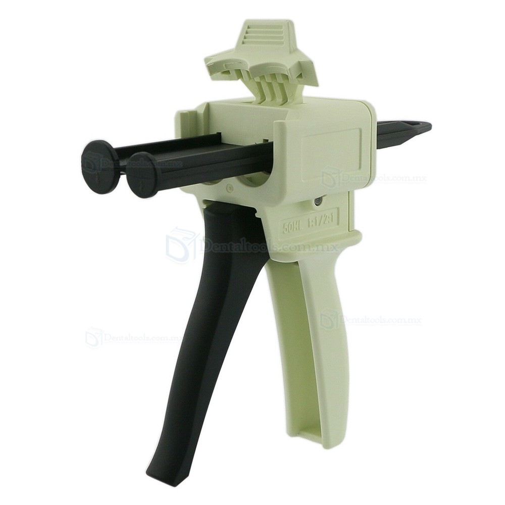 Pistola dispensadora para impresión dental en versiones 1:1 2:1 4:1 y 10:1 Pistola dispensadora para impresión dental en versiones 1:1 2:1 4:1 y 10:1