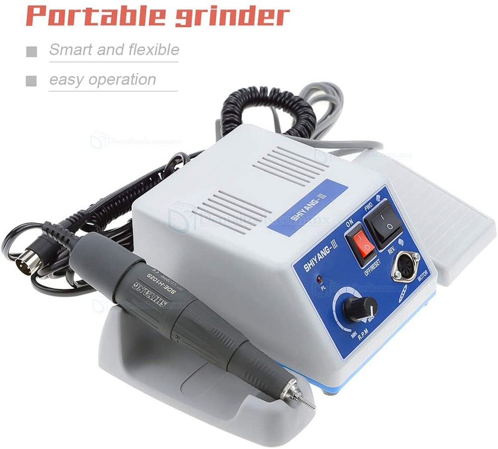 SHIYANG Micromotor N3 S07 35k pieza de mano compatible con Marathon