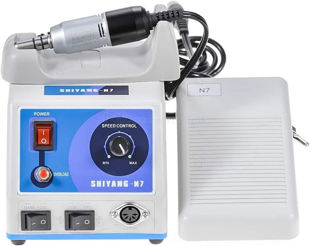 SHIYANG N7S Micromotor S04 pieza de mano con motor de aire kit compatible con Marathon