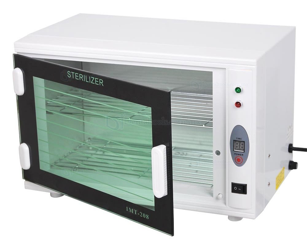 8L Gabinete Esterilizador con Herramienta UV con Temporizador Esterilización Herramienta Dental Equipo de Salón de Belle