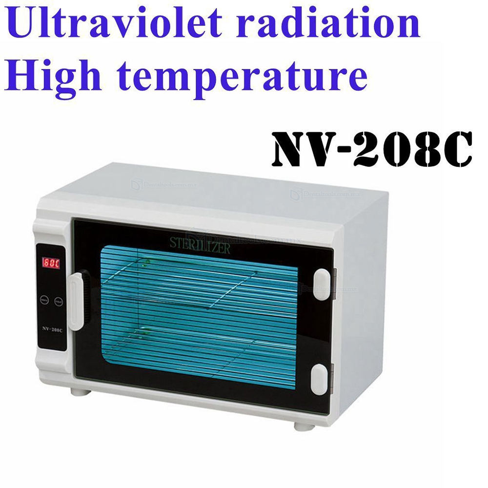 2017 Nuevo La radiación ultravioleta de NV-208C y calor seco esterilizador dental médico