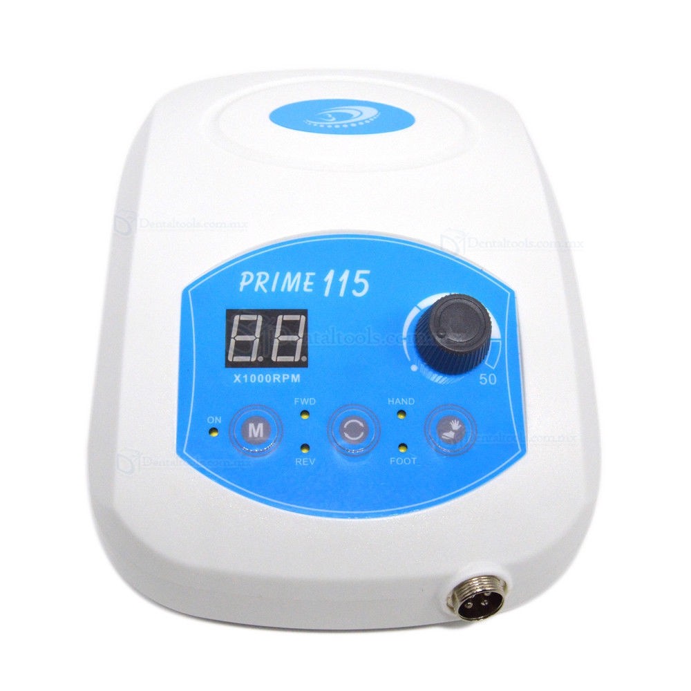 PRIME 115 Micromotor Dental Sin Escobillas para Laboratorio 50,000RPM