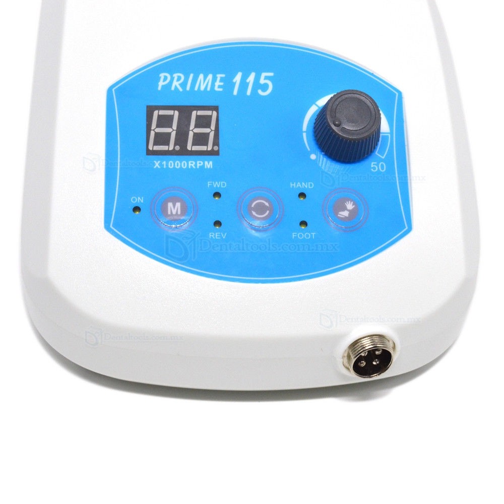 PRIME 115 Micromotor Dental Sin Escobillas para Laboratorio 50,000RPM