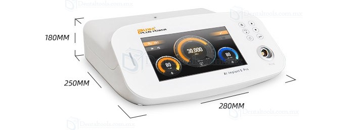 Pluspower®Ai-S-Pro Motor de implante dental sin escobillas con contraángulo 20:1