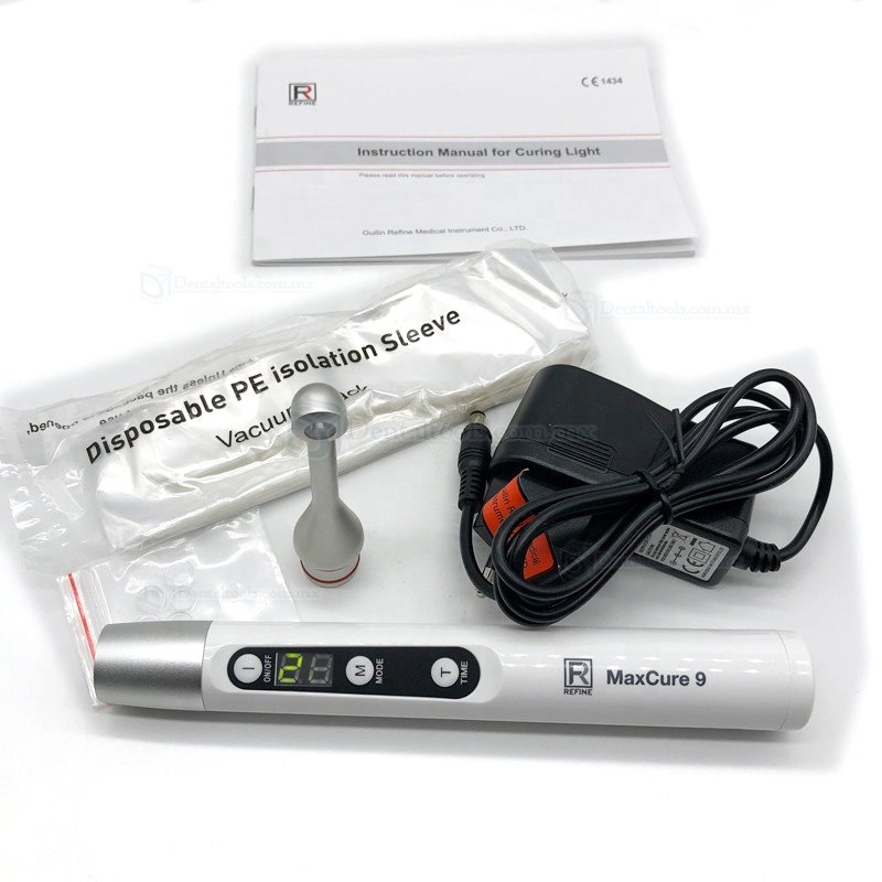 Refine MaxCure9 Dental LED Curing Lampe Broad-spectrum Curing Light