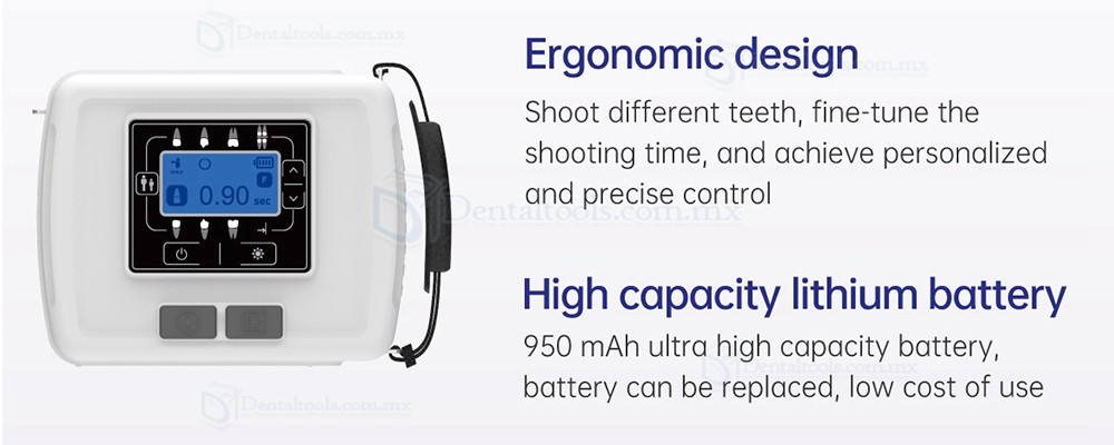 Refine VeRay Máquina de rayos x dental portátil + sensor intraoral RVG