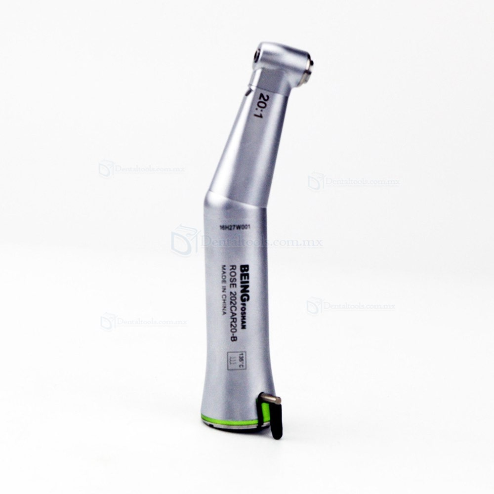 Being Rose 202CAR20-B Dental Contra-Ângulo 20:1 Redutor Agua interior con luz led